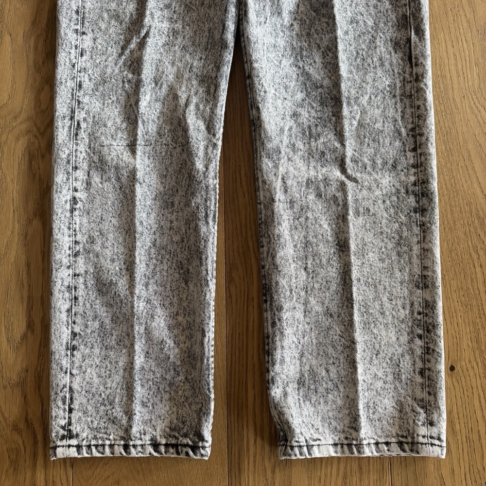 Vintage Levis 501xx Jeans Mens 36x30 (33x30) Black Acid Wash 80s Made in USA - Picture 4 of 14